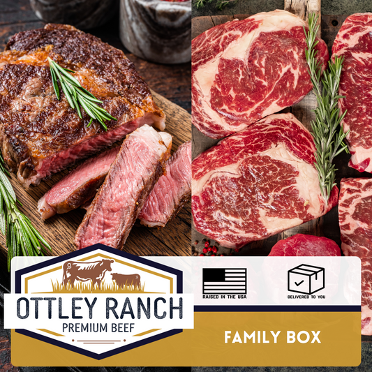 Family Box (1/8 Beef Share Deposit) - 50lbs of Beef